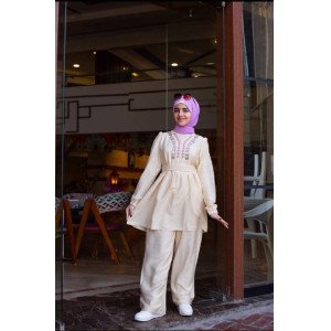 جيب بنطلون كتان