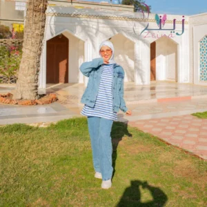 بنطلون وايد ليج