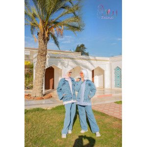 بنطلون وايد ليج